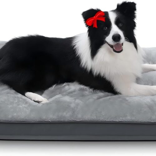 Luxury plush pet bed