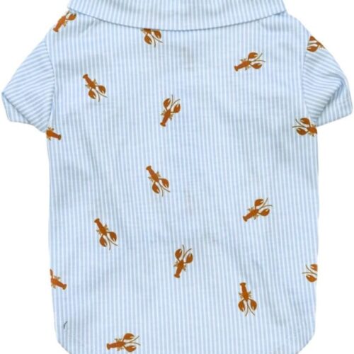 Tropical Hawaiian Beach Polo Shirt for Dogs