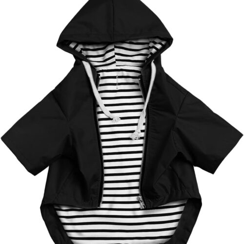 Waterproof Raincoat with Zip Closure