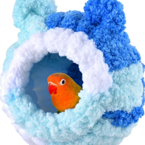 Cone-shaped hanging nest bed