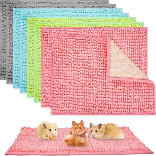 8-piece guinea pig/rabbit cage mat set